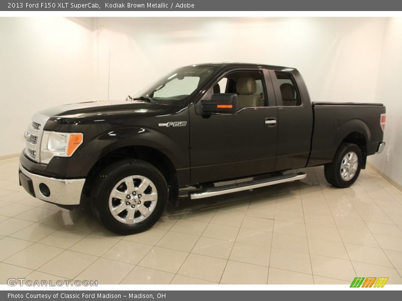 Kodiak Brown Metallic / Adobe 2013 Ford F150 XLT SuperCab