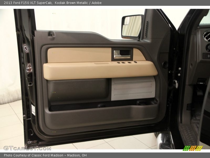 Kodiak Brown Metallic / Adobe 2013 Ford F150 XLT SuperCab