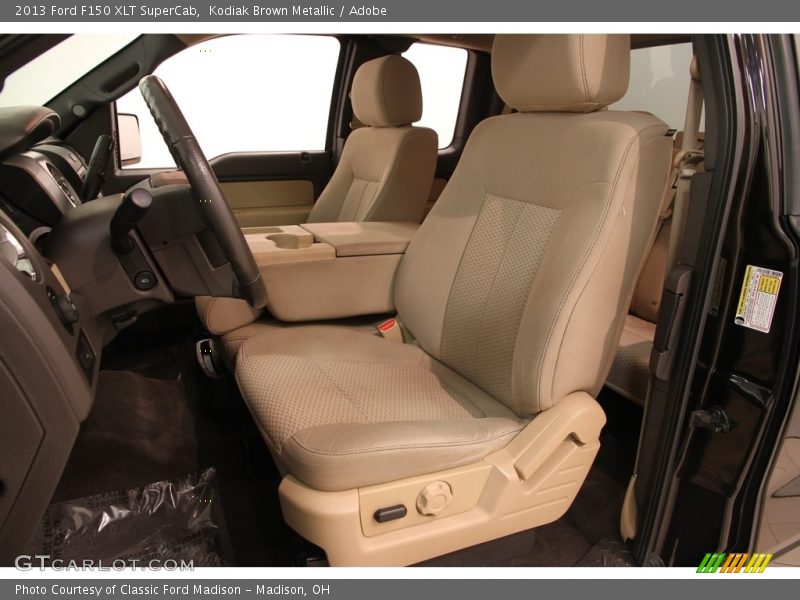 Kodiak Brown Metallic / Adobe 2013 Ford F150 XLT SuperCab