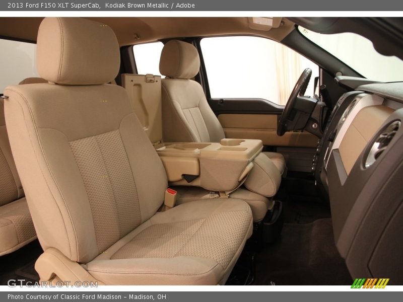 Kodiak Brown Metallic / Adobe 2013 Ford F150 XLT SuperCab