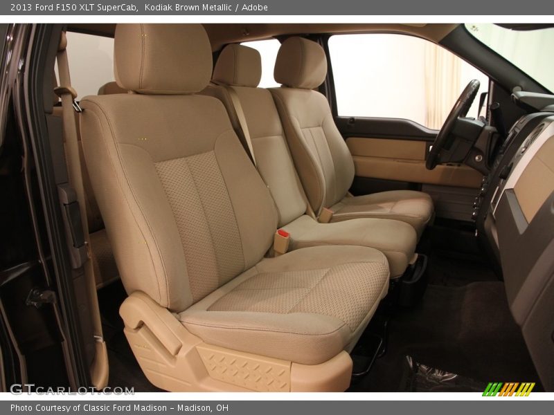 Kodiak Brown Metallic / Adobe 2013 Ford F150 XLT SuperCab