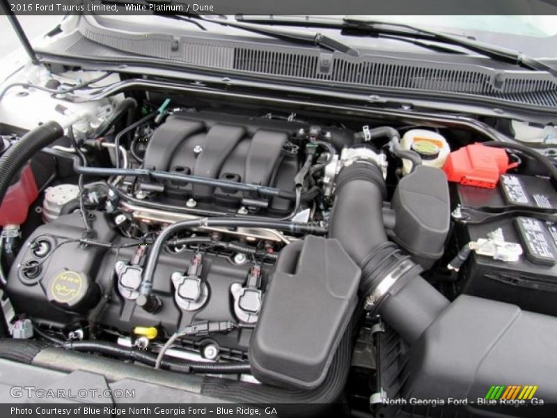 White Platinum / Dune 2016 Ford Taurus Limited