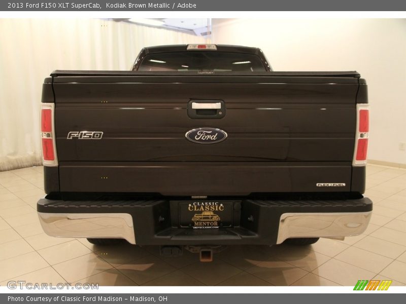 Kodiak Brown Metallic / Adobe 2013 Ford F150 XLT SuperCab