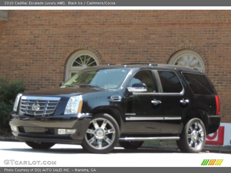 Black Ice / Cashmere/Cocoa 2010 Cadillac Escalade Luxury AWD