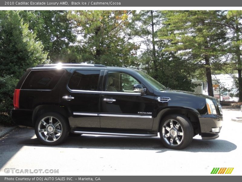 Black Ice / Cashmere/Cocoa 2010 Cadillac Escalade Luxury AWD