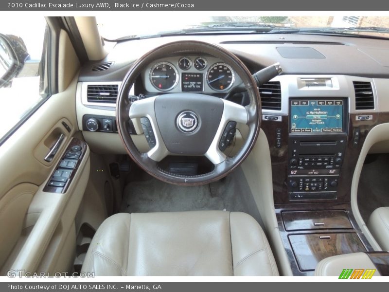 Black Ice / Cashmere/Cocoa 2010 Cadillac Escalade Luxury AWD