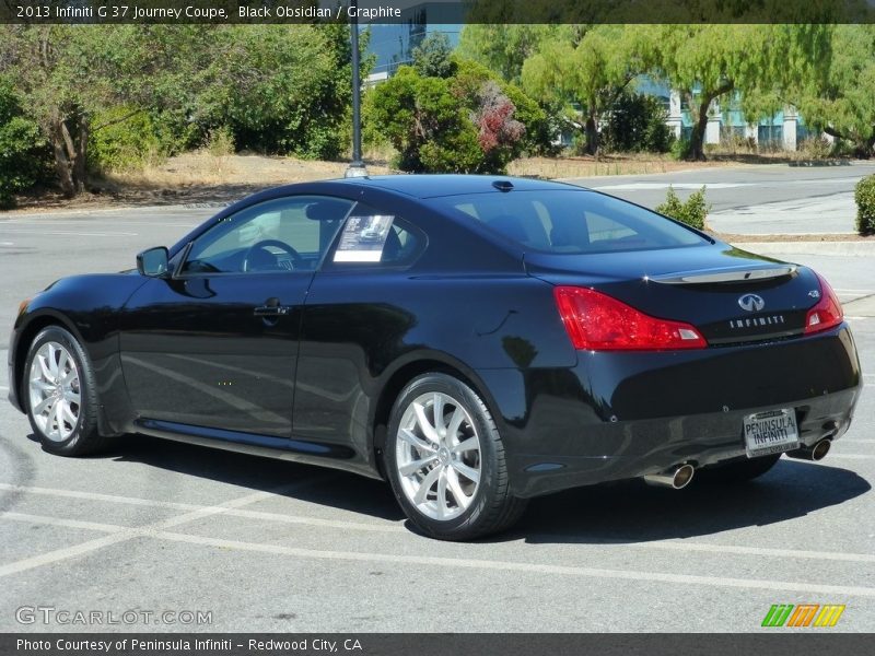 Black Obsidian / Graphite 2013 Infiniti G 37 Journey Coupe