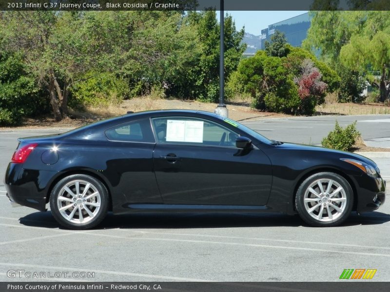 Black Obsidian / Graphite 2013 Infiniti G 37 Journey Coupe