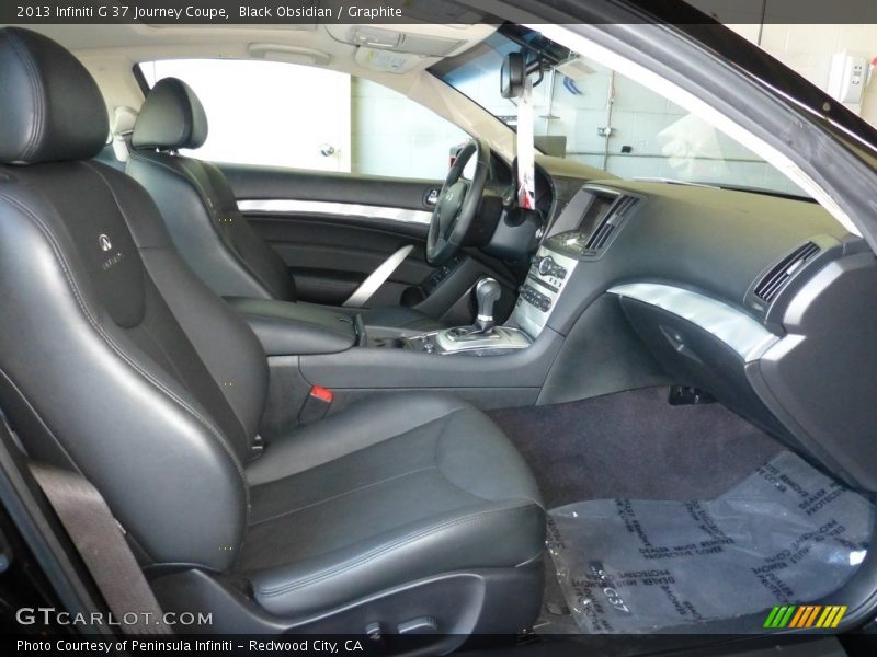 Black Obsidian / Graphite 2013 Infiniti G 37 Journey Coupe