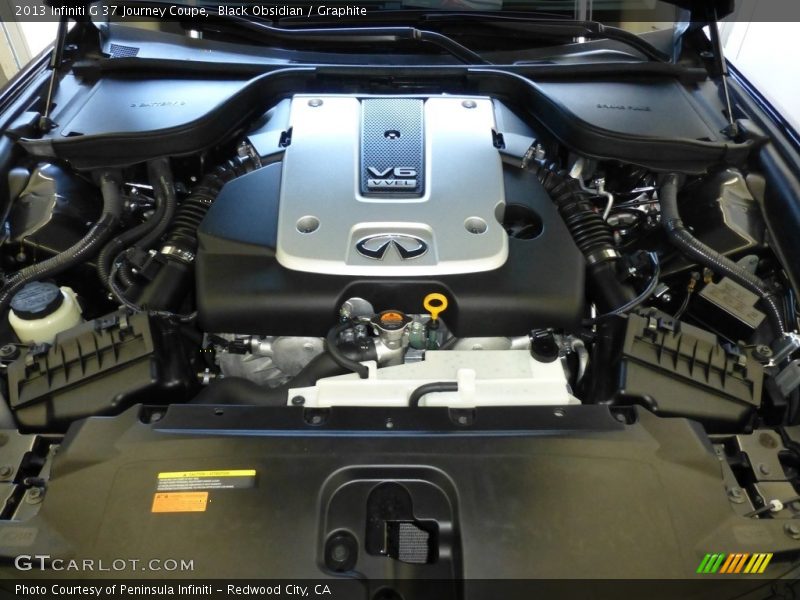 Black Obsidian / Graphite 2013 Infiniti G 37 Journey Coupe
