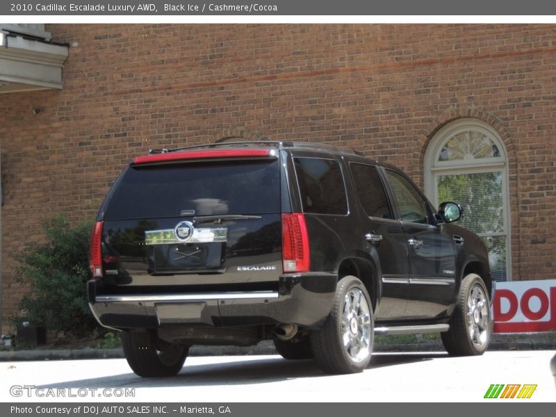 Black Ice / Cashmere/Cocoa 2010 Cadillac Escalade Luxury AWD