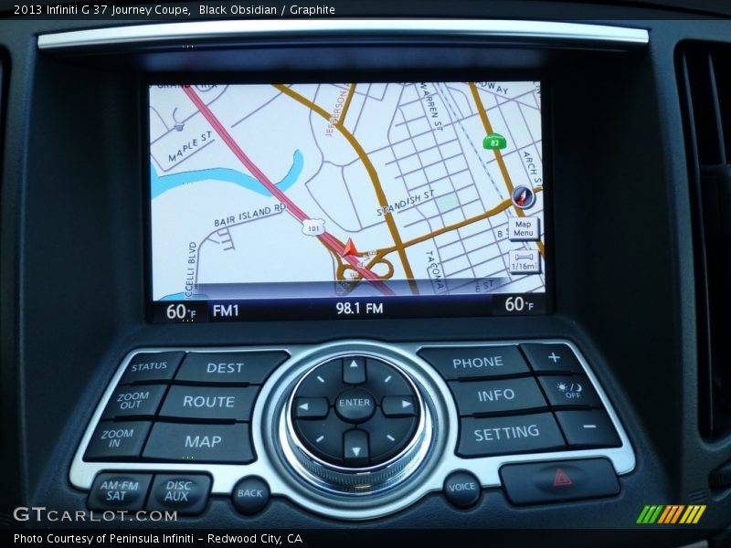 Black Obsidian / Graphite 2013 Infiniti G 37 Journey Coupe