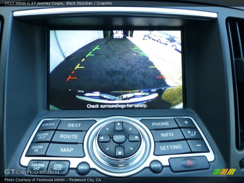 Black Obsidian / Graphite 2013 Infiniti G 37 Journey Coupe