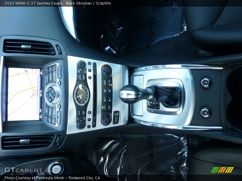 Black Obsidian / Graphite 2013 Infiniti G 37 Journey Coupe