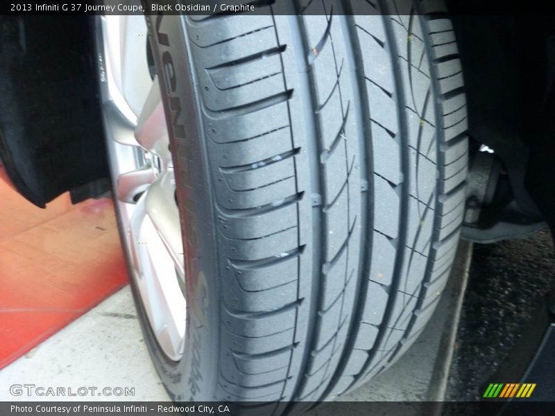 Black Obsidian / Graphite 2013 Infiniti G 37 Journey Coupe