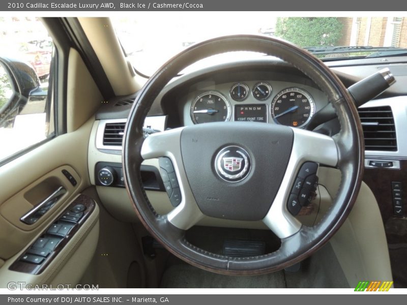 Black Ice / Cashmere/Cocoa 2010 Cadillac Escalade Luxury AWD