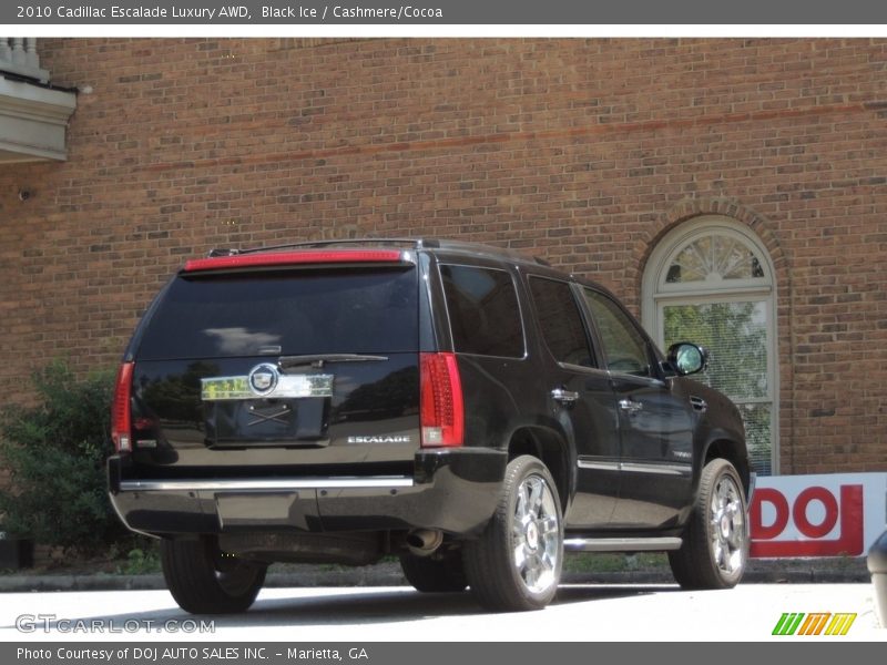 Black Ice / Cashmere/Cocoa 2010 Cadillac Escalade Luxury AWD