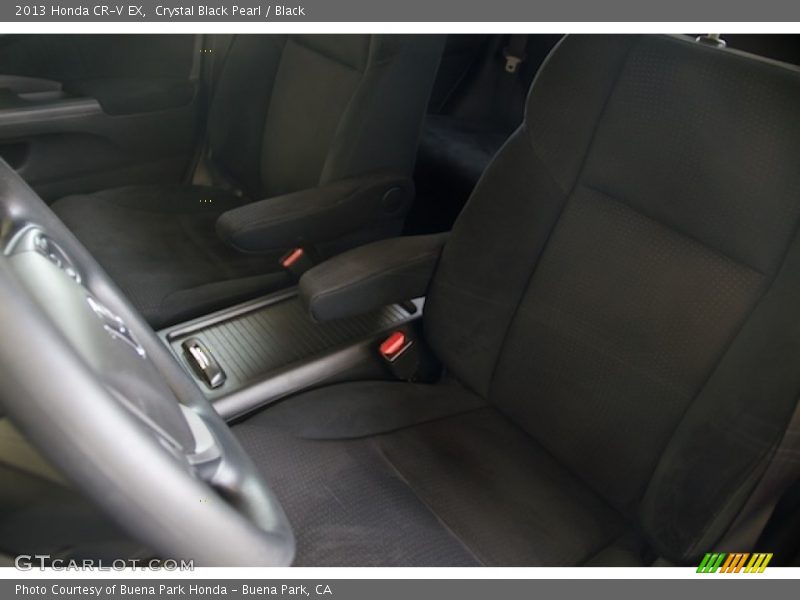 Crystal Black Pearl / Black 2013 Honda CR-V EX