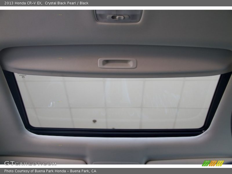 Crystal Black Pearl / Black 2013 Honda CR-V EX