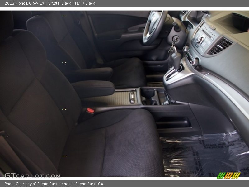 Crystal Black Pearl / Black 2013 Honda CR-V EX