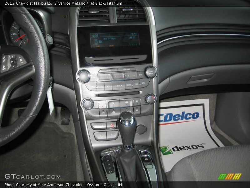 Silver Ice Metallic / Jet Black/Titanium 2013 Chevrolet Malibu LS