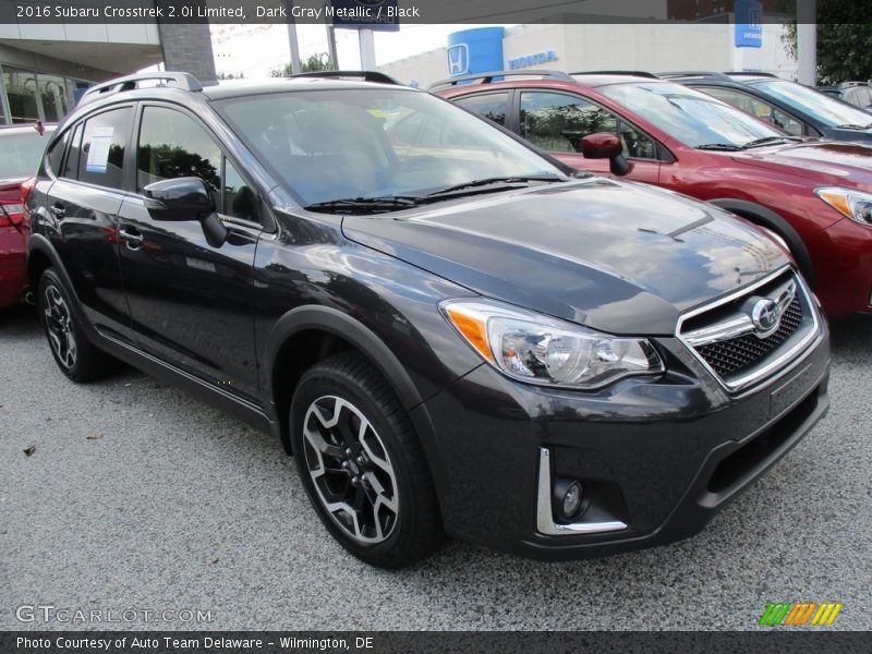 Dark Gray Metallic / Black 2016 Subaru Crosstrek 2.0i Limited