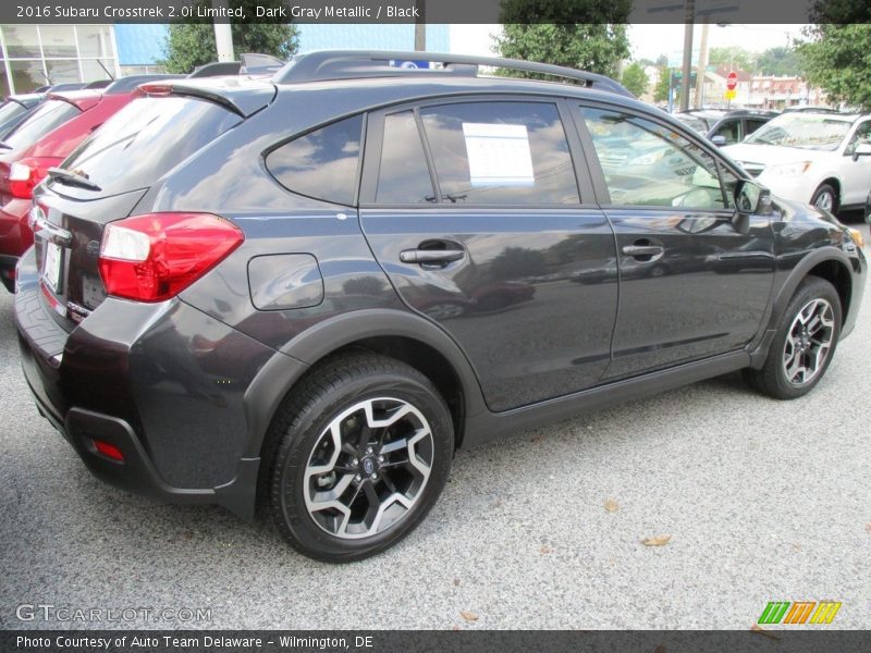 Dark Gray Metallic / Black 2016 Subaru Crosstrek 2.0i Limited