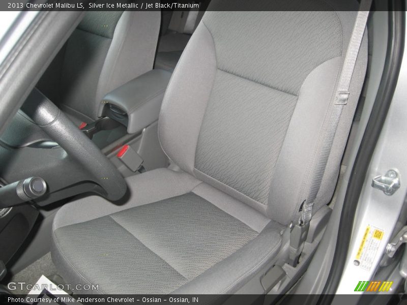 Silver Ice Metallic / Jet Black/Titanium 2013 Chevrolet Malibu LS