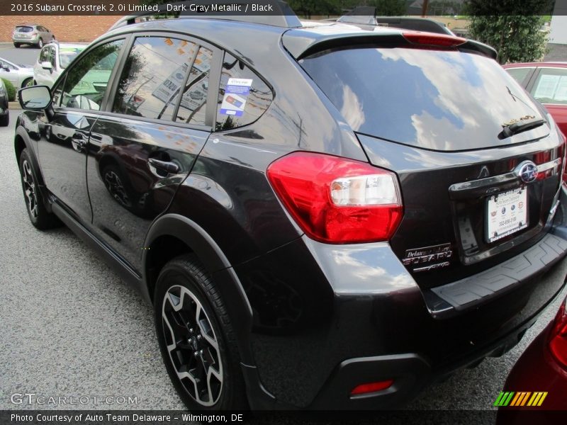 Dark Gray Metallic / Black 2016 Subaru Crosstrek 2.0i Limited