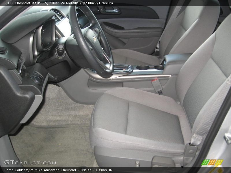 Silver Ice Metallic / Jet Black/Titanium 2013 Chevrolet Malibu LS