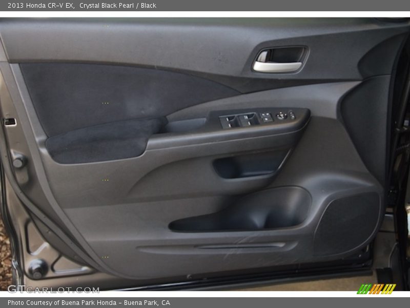 Crystal Black Pearl / Black 2013 Honda CR-V EX
