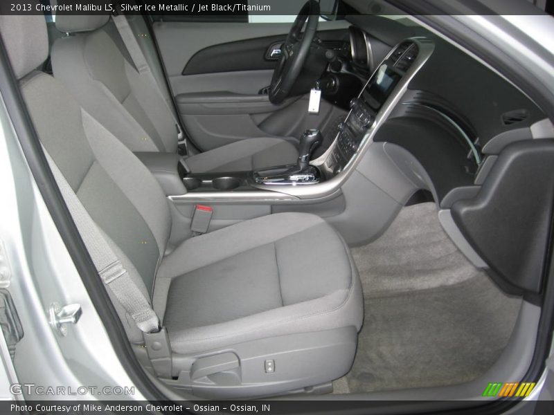 Silver Ice Metallic / Jet Black/Titanium 2013 Chevrolet Malibu LS