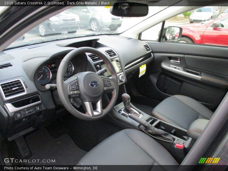 Dark Gray Metallic / Black 2016 Subaru Crosstrek 2.0i Limited