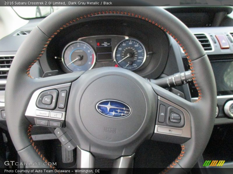 Dark Gray Metallic / Black 2016 Subaru Crosstrek 2.0i Limited