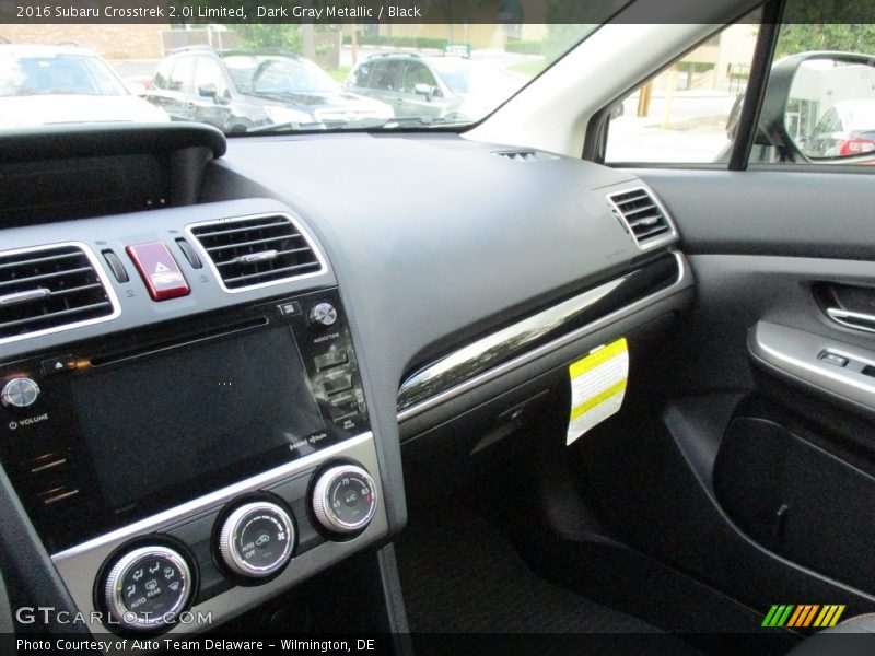 Dark Gray Metallic / Black 2016 Subaru Crosstrek 2.0i Limited