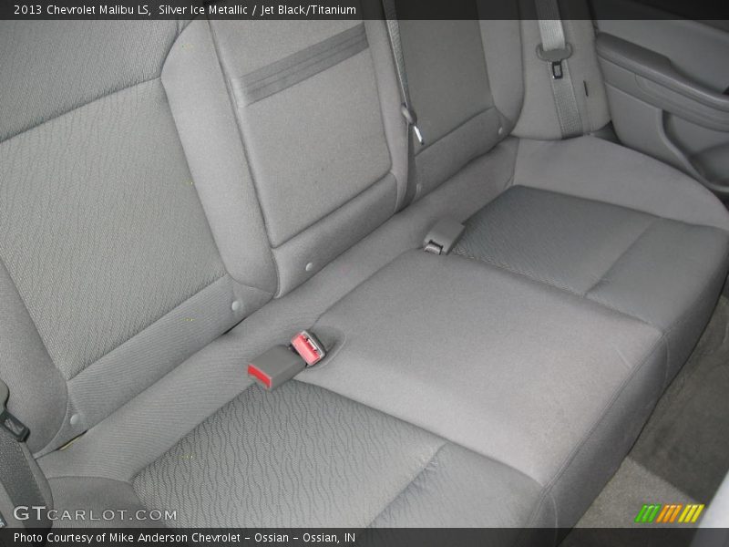 Silver Ice Metallic / Jet Black/Titanium 2013 Chevrolet Malibu LS