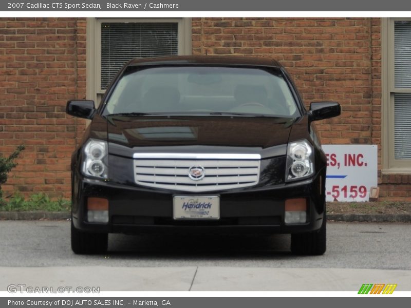 Black Raven / Cashmere 2007 Cadillac CTS Sport Sedan