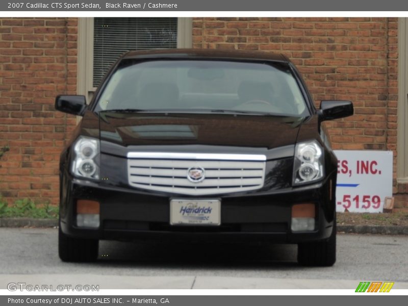 Black Raven / Cashmere 2007 Cadillac CTS Sport Sedan