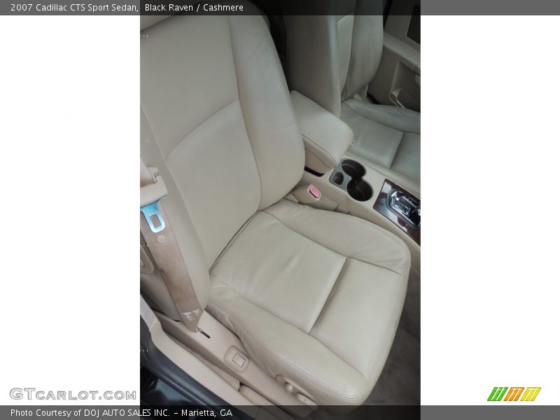 Black Raven / Cashmere 2007 Cadillac CTS Sport Sedan