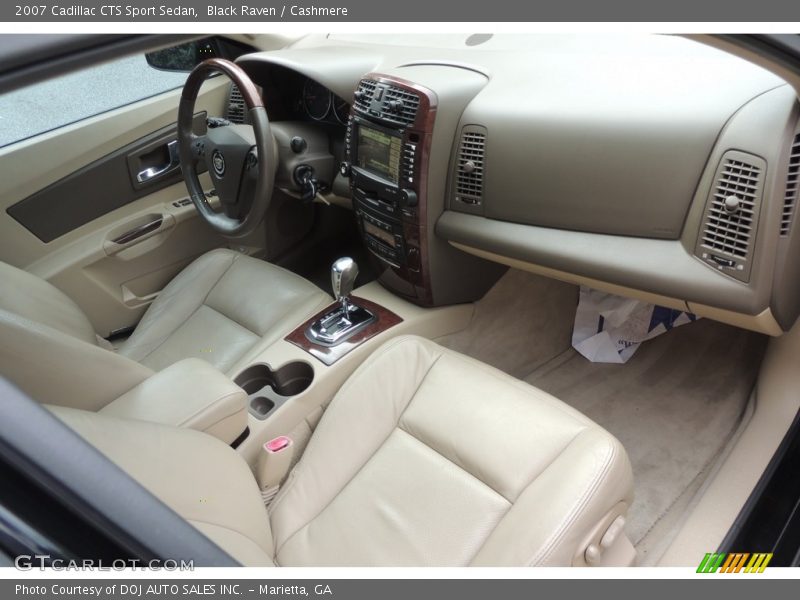 Black Raven / Cashmere 2007 Cadillac CTS Sport Sedan