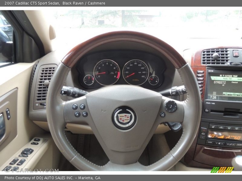 Black Raven / Cashmere 2007 Cadillac CTS Sport Sedan