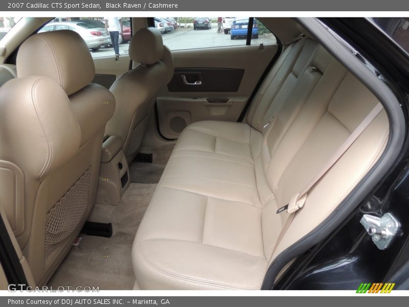 Black Raven / Cashmere 2007 Cadillac CTS Sport Sedan