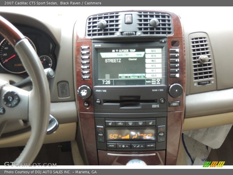 Black Raven / Cashmere 2007 Cadillac CTS Sport Sedan