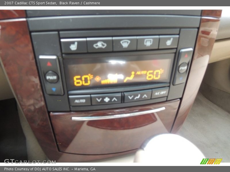Black Raven / Cashmere 2007 Cadillac CTS Sport Sedan