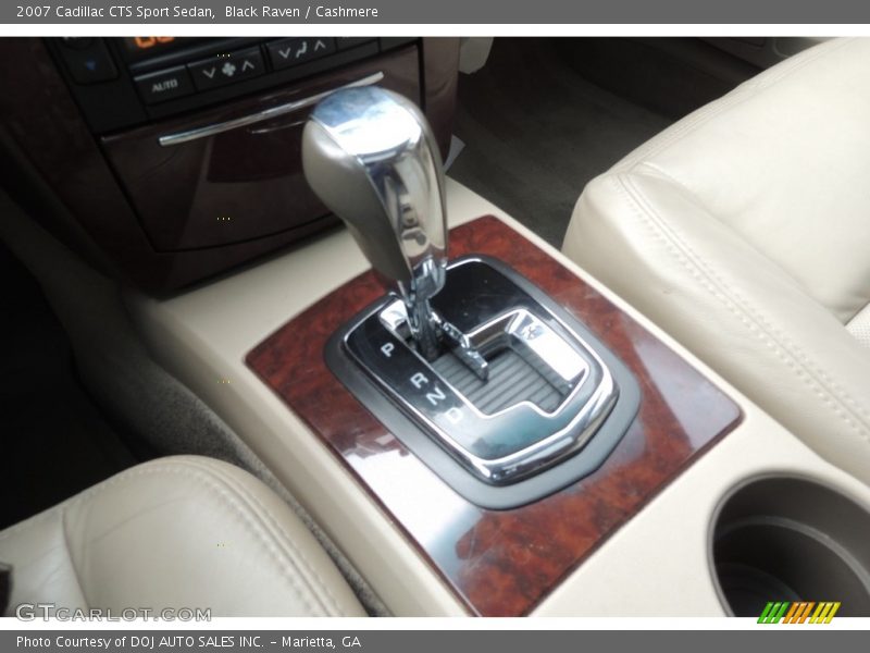 Black Raven / Cashmere 2007 Cadillac CTS Sport Sedan