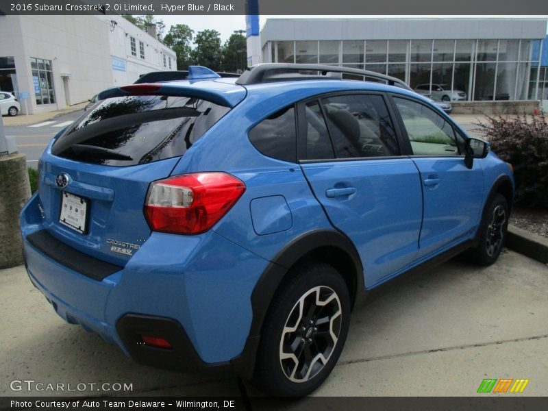 Hyper Blue / Black 2016 Subaru Crosstrek 2.0i Limited