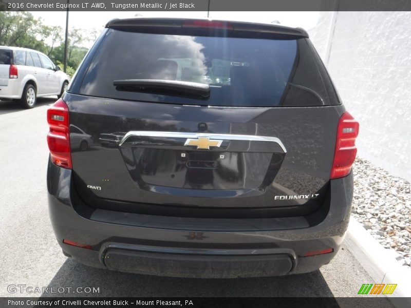 Tungsten Metallic / Jet Black 2016 Chevrolet Equinox LT AWD