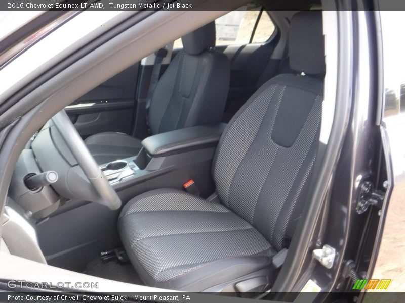 Tungsten Metallic / Jet Black 2016 Chevrolet Equinox LT AWD