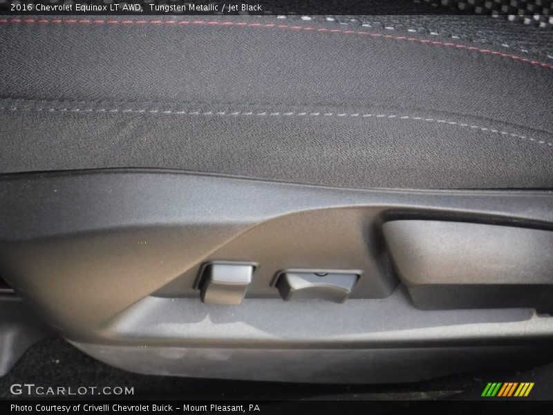 Tungsten Metallic / Jet Black 2016 Chevrolet Equinox LT AWD