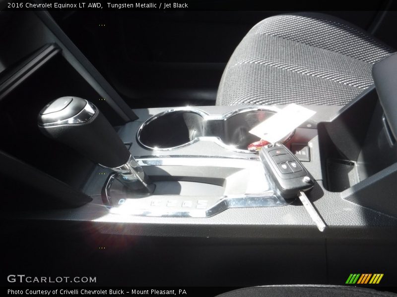 Tungsten Metallic / Jet Black 2016 Chevrolet Equinox LT AWD